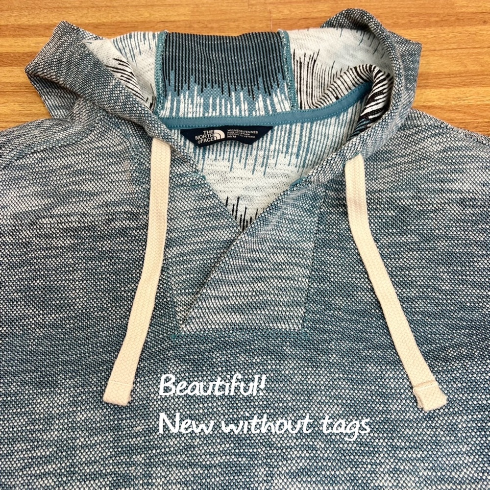 The North Face Wells Cove Pullover, Storm Blue Heather,  M - Picture 8 of 16